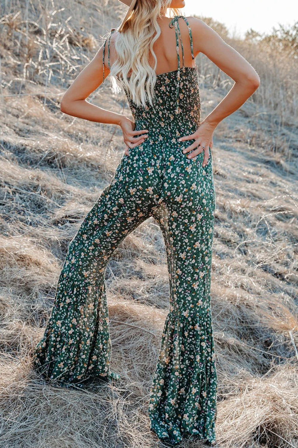 Get in the Groove Floral Jumpsuit - Cheeky Chic Boutique