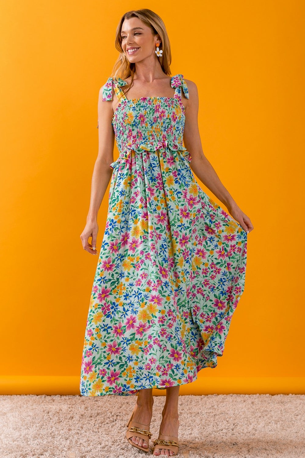 Spring Fling Maxi Dress - Cheeky Chic Boutique