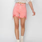Flamingo Distressed Denim Shorts - Cheeky Chic Boutique