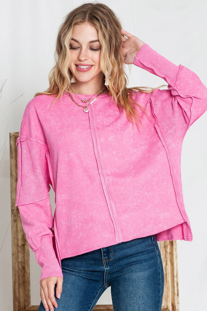 Think Pink Vintage Sweatshirt - Cheeky Chic Boutique