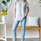 True Comfort Heathered Pocket Shirt - Cheeky Chic Boutique