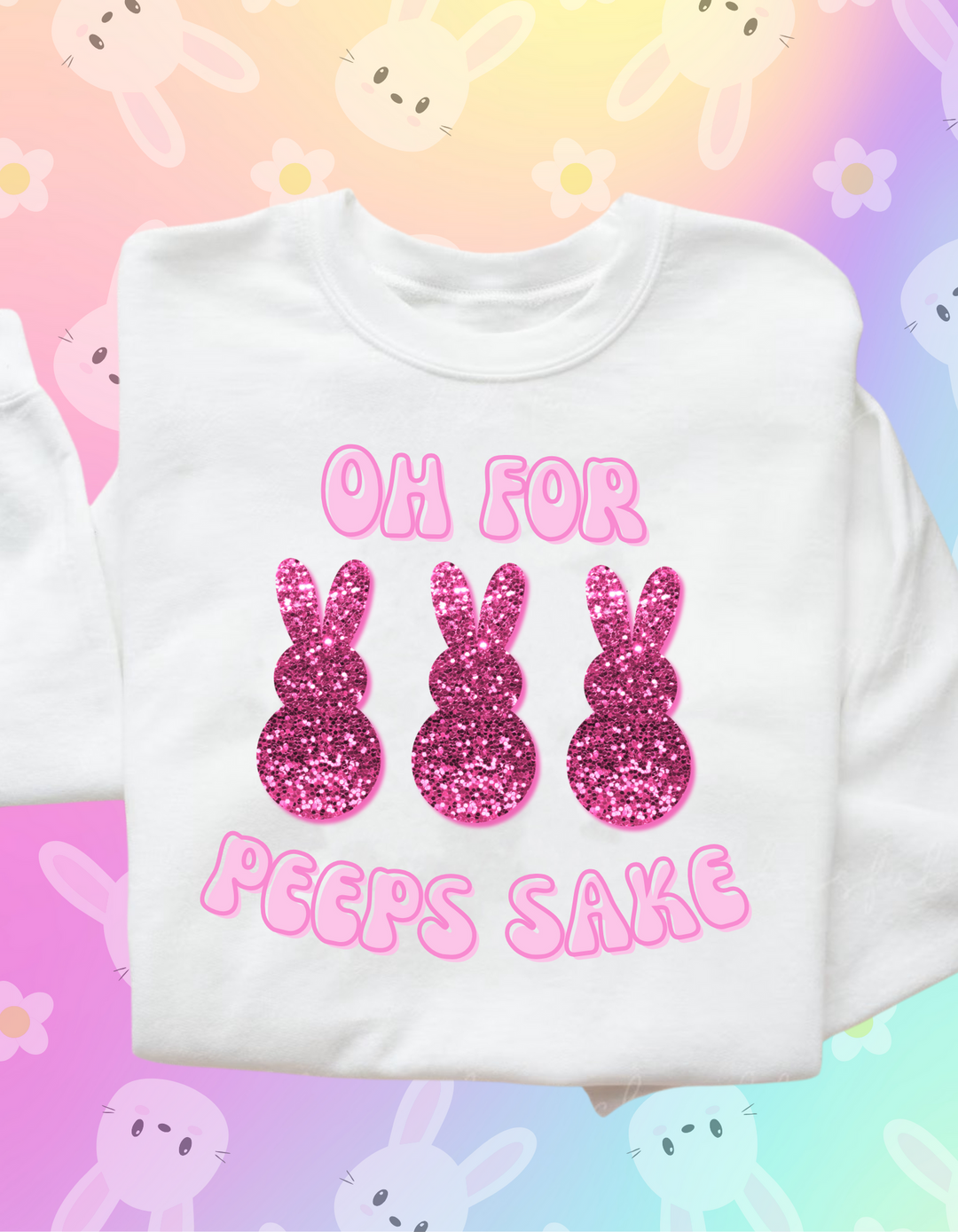 Peeps Sake Graphic Sweatshirt - MARCH ONLY - Cheeky Chic Boutique