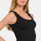 Schemes Ribbed Tank - Cheeky Chic Boutique