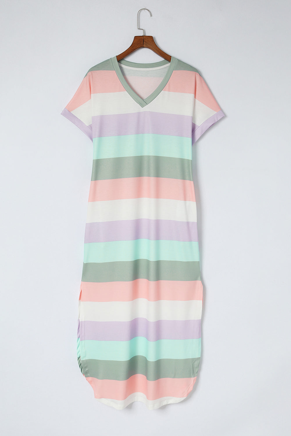 Pastel Princess Color Block Midi Dress - Cheeky Chic Boutique