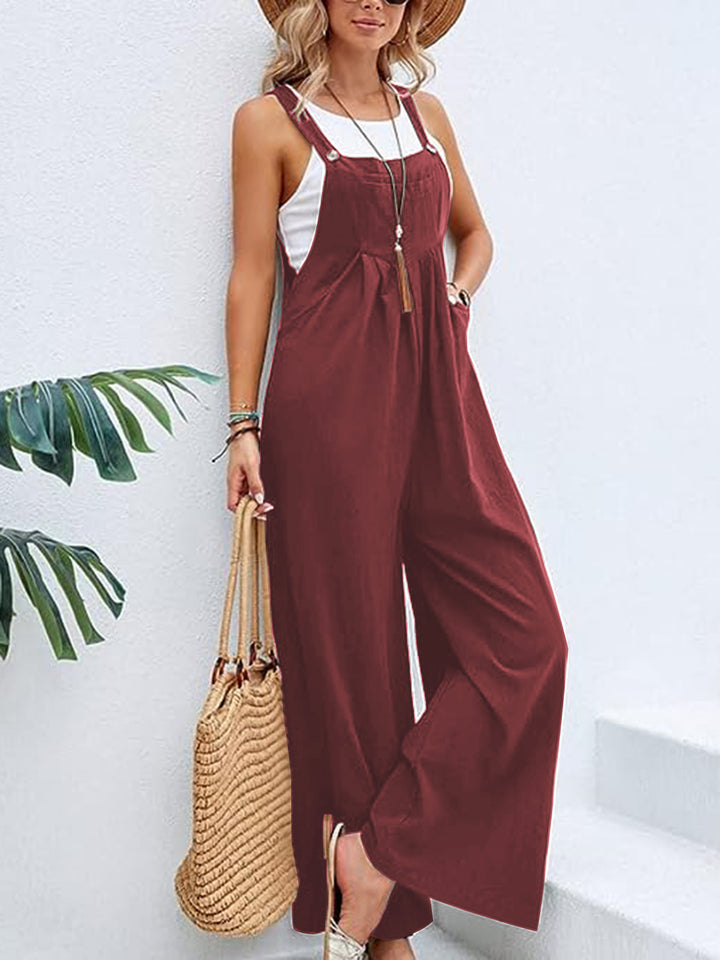 Don't Go Yet Jumpsuit - Cheeky Chic Boutique