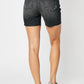 Not Enough Black Denim Shorts - Cheeky Chic Boutique