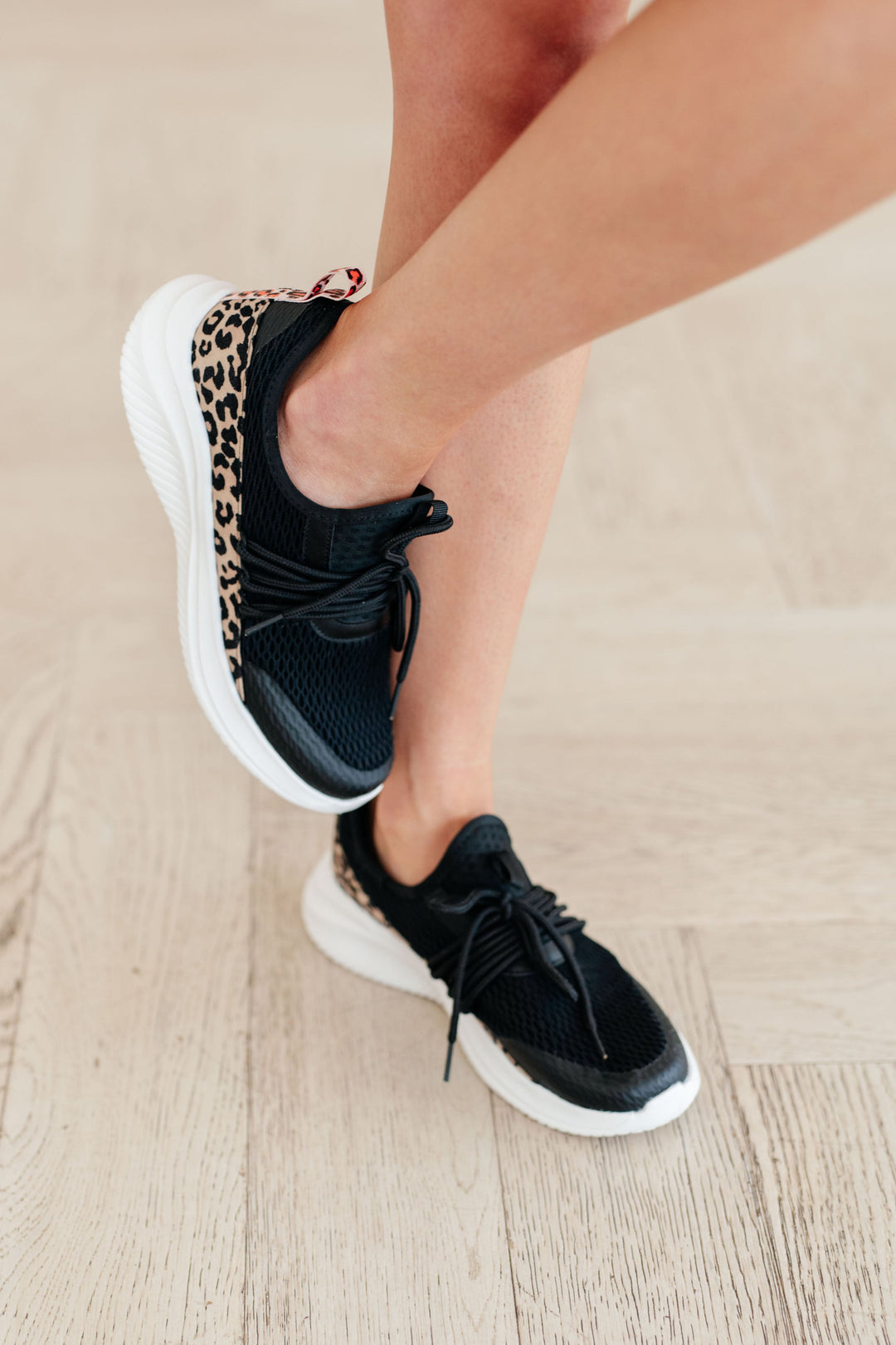 Easy to Spot Leopard Sneakers - Cheeky Chic Boutique