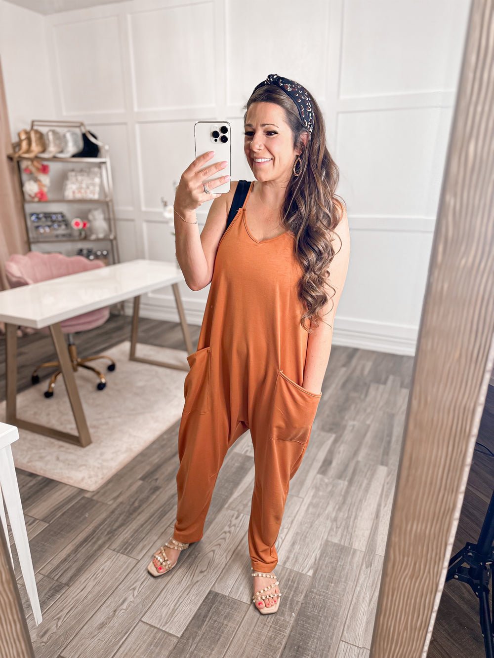 Mom Life Jumpsuit - Cheeky Chic Boutique