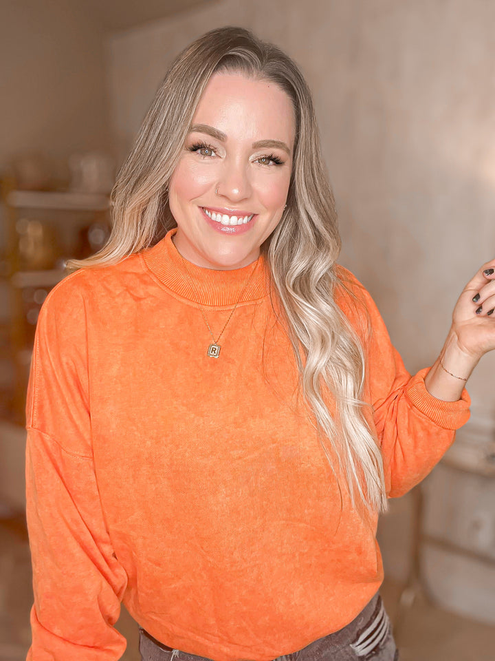 Be My Clementine Sweatshirt - Cheeky Chic Boutique