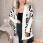 Cover Me Up Fuzzy Leopard Cardigan - Cheeky Chic Boutique