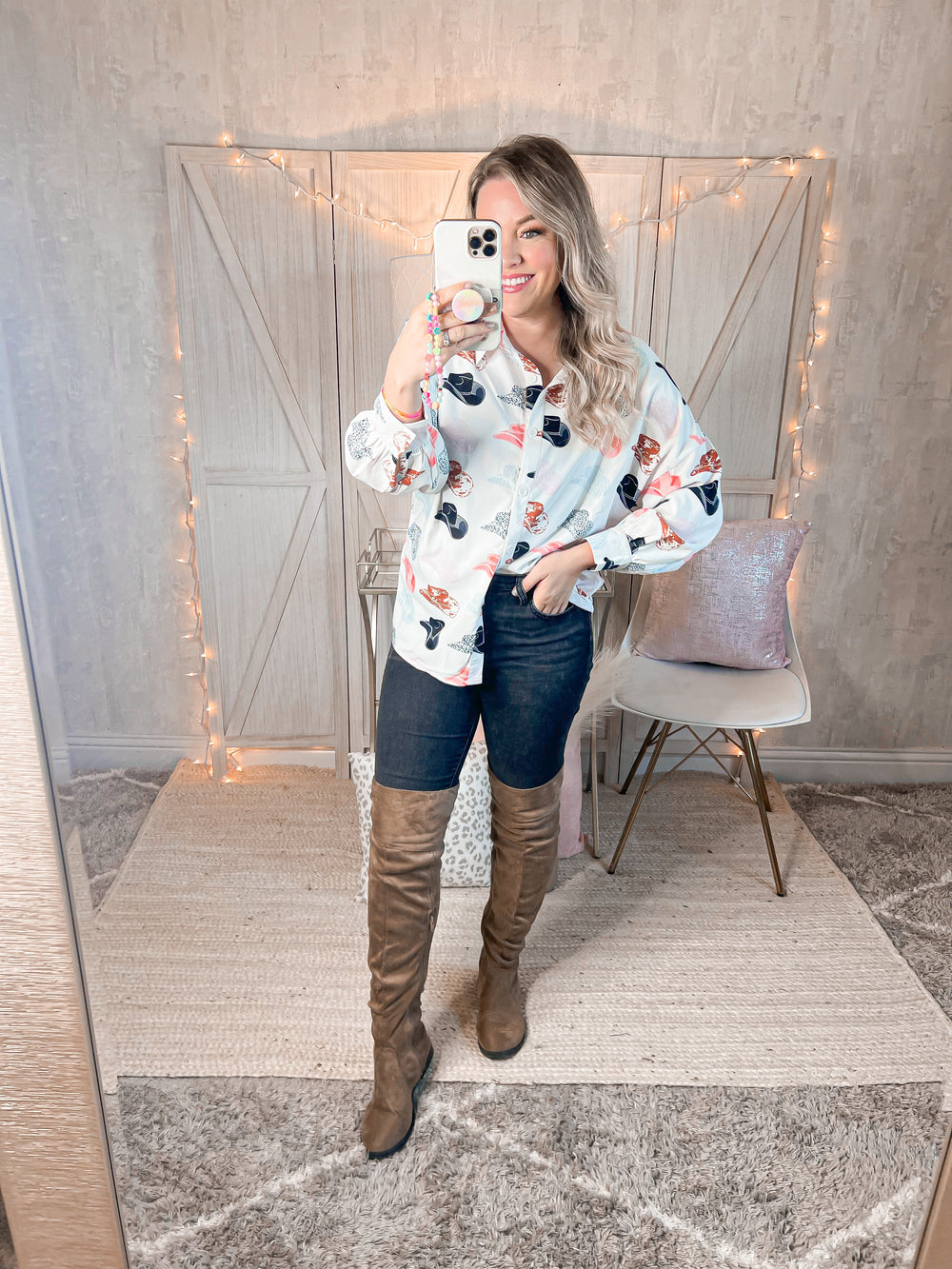 Coyote Ugly Blouse - Cheeky Chic Boutique