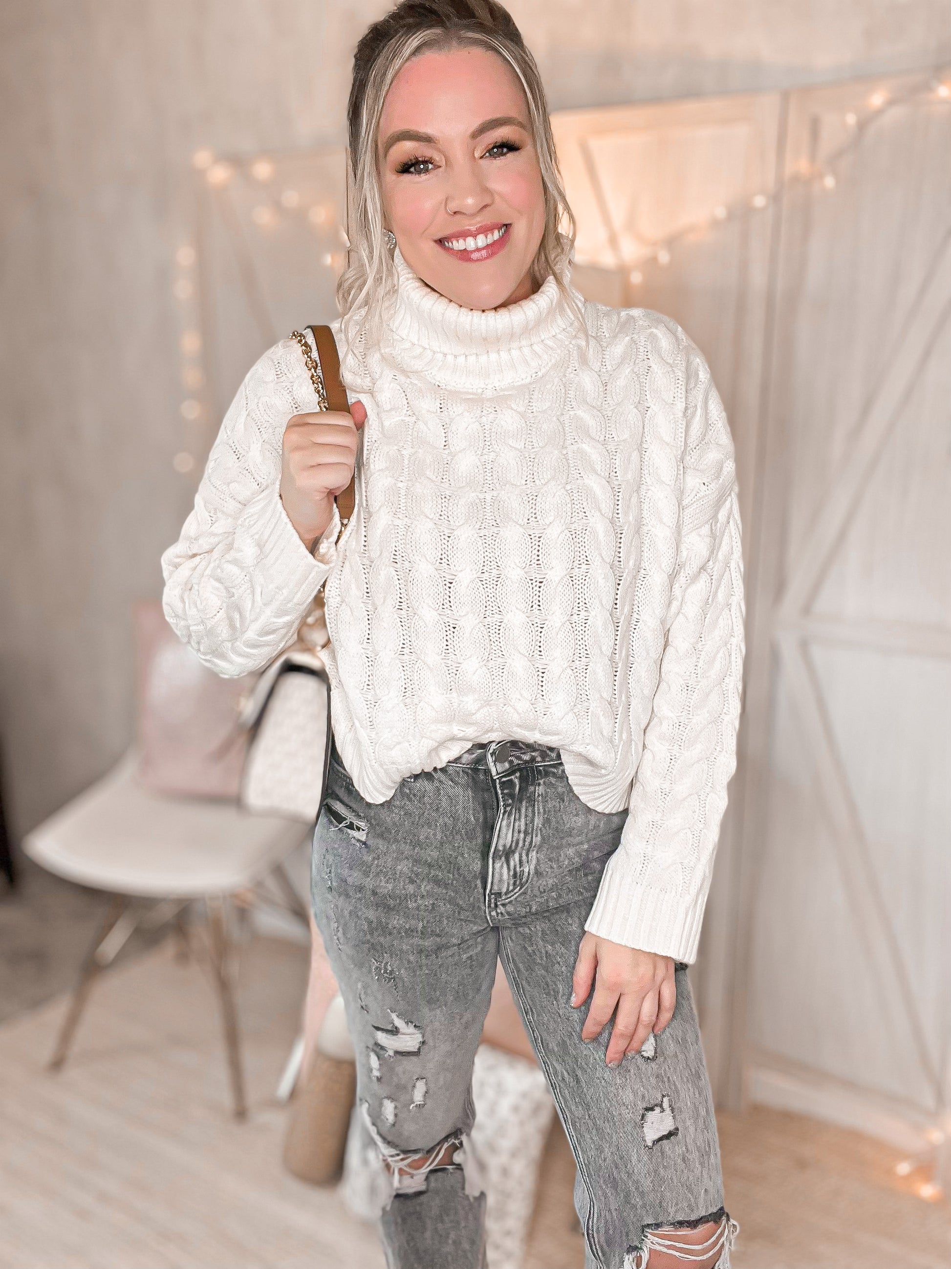 Colder Nights Sweater - Cheeky Chic Boutique