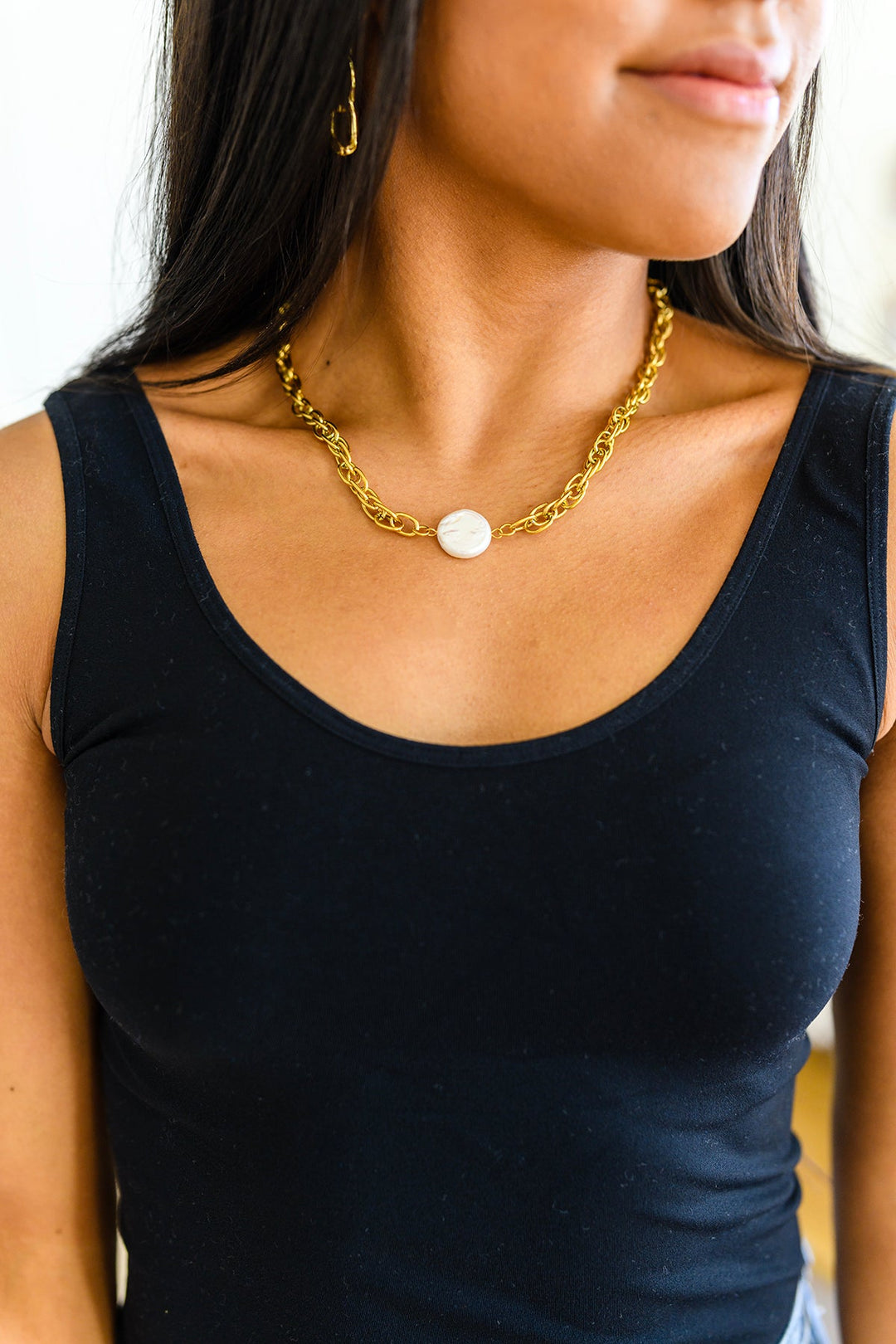 Ocean's Gold Shell Pendant Necklace - Cheeky Chic Boutique