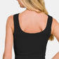 Schemes Ribbed Tank - Cheeky Chic Boutique