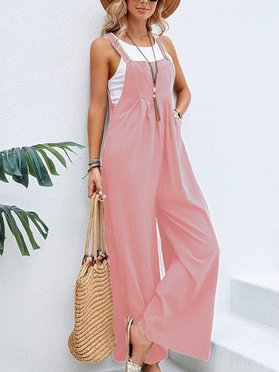Don't Go Yet Jumpsuit - Cheeky Chic Boutique
