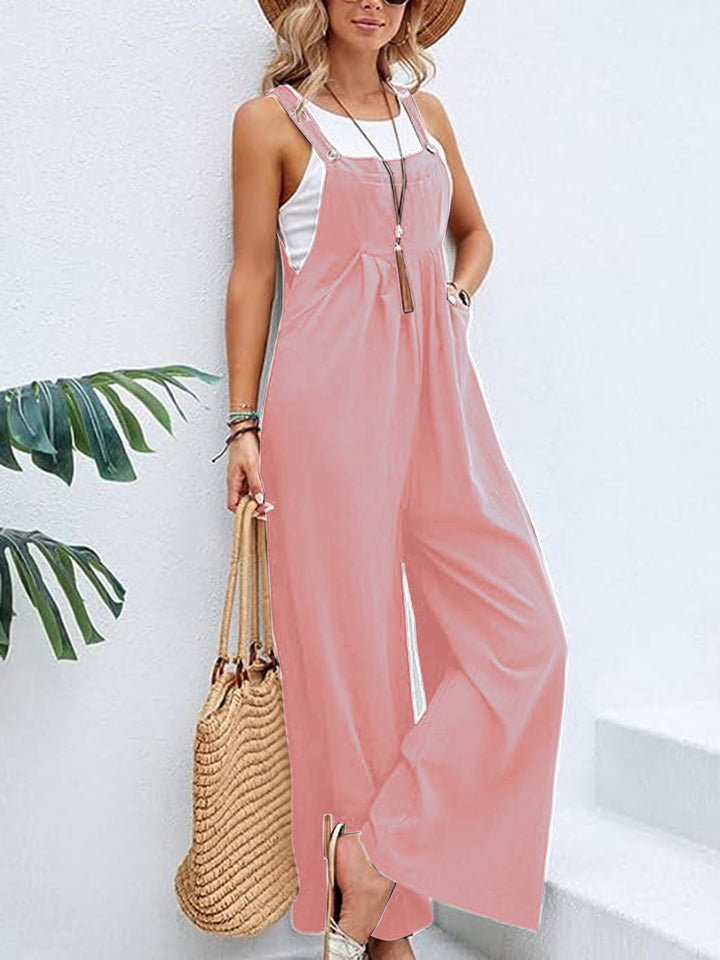 Don't Go Yet Jumpsuit - Cheeky Chic Boutique