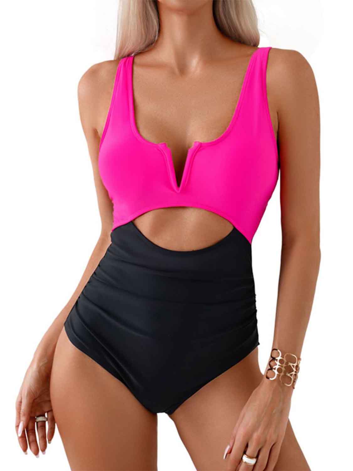 Perfectly Pink One Piece Swimwear - Cheeky Chic Boutique