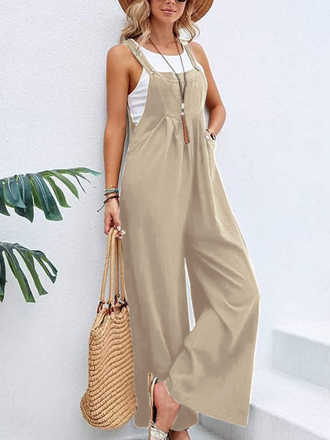 Don't Go Yet Jumpsuit - Cheeky Chic Boutique