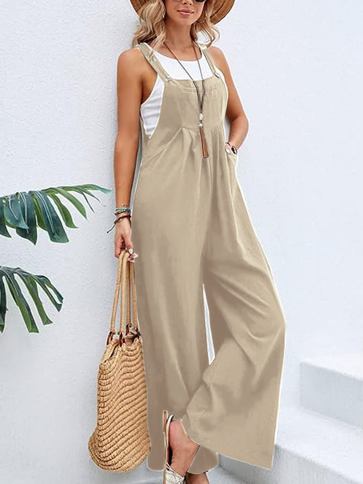 Don't Go Yet Jumpsuit - Cheeky Chic Boutique
