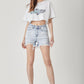 Take a Step Back Acid Wash Shorts - Cheeky Chic Boutique