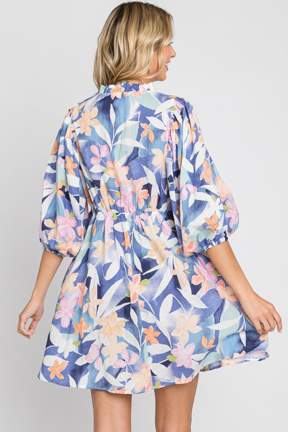 Skylight Floral Mini Dress - Cheeky Chic Boutique