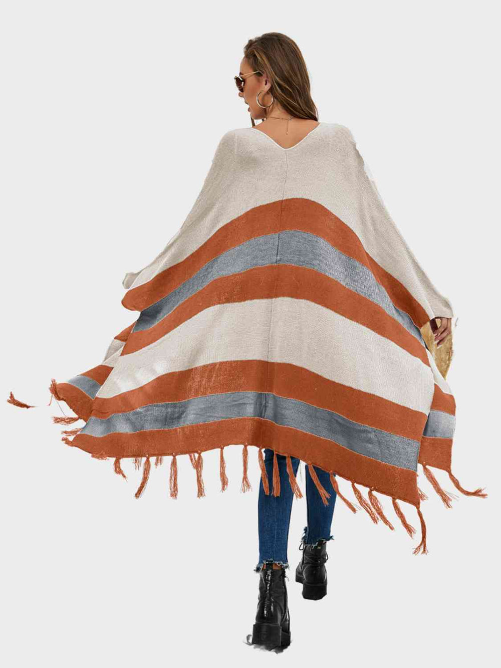 Falling Again Fringe Cardigan - Cheeky Chic Boutique