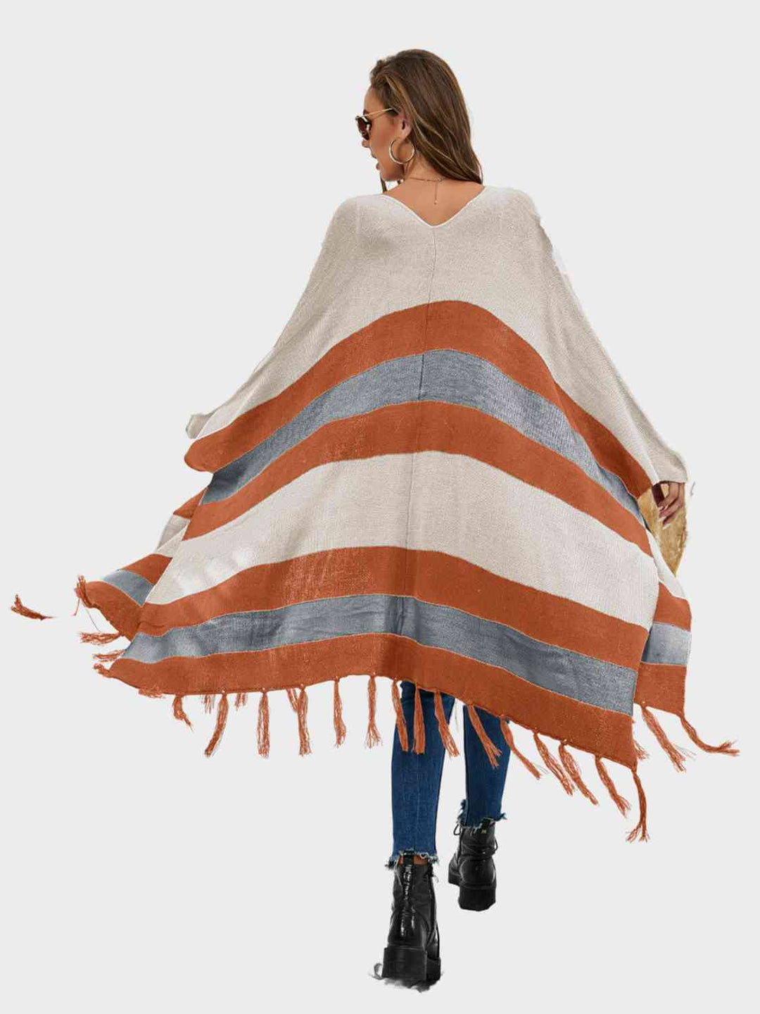 Falling Again Fringe Cardigan - Cheeky Chic Boutique