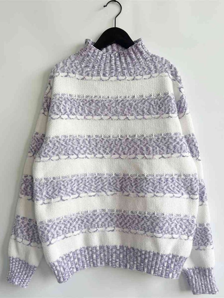 Color Story Striped Sweater - Cheeky Chic Boutique
