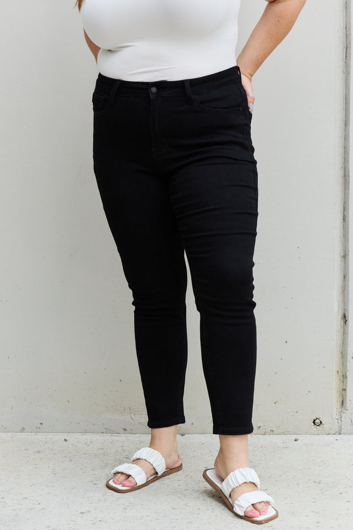 Judy Blue Kenya Mid Rise Slim Jeans - Cheeky Chic Boutique