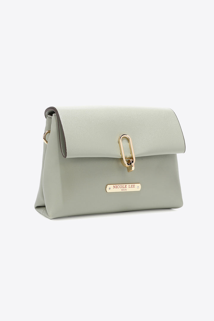 Nicole Lee USA Liv Vegan Leather Crossbody Bag - Cheeky Chic Boutique