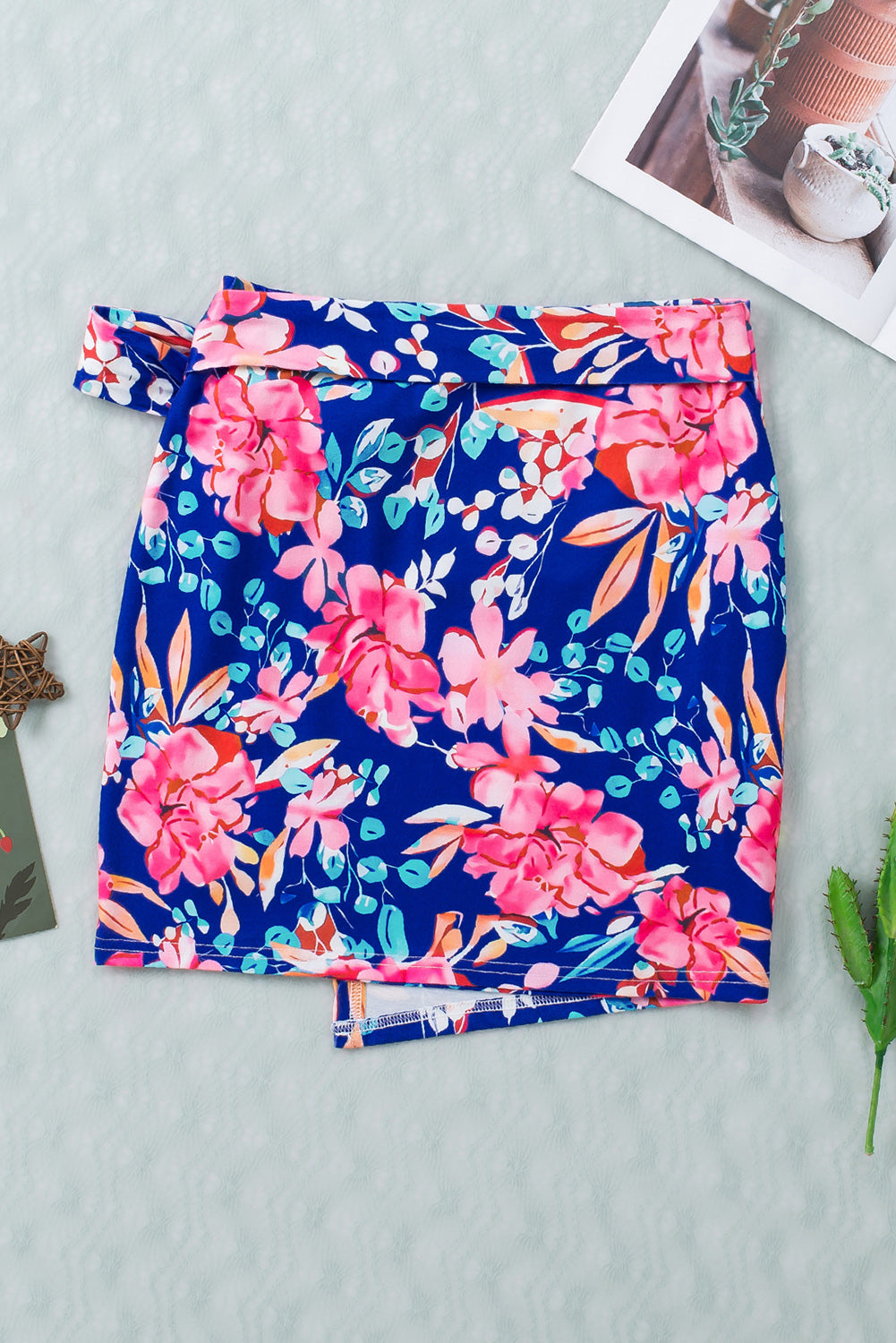 Aloha Floral Mini Skirt - Cheeky Chic Boutique