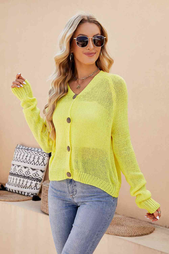 Neon Lights Cardigan - Cheeky Chic Boutique