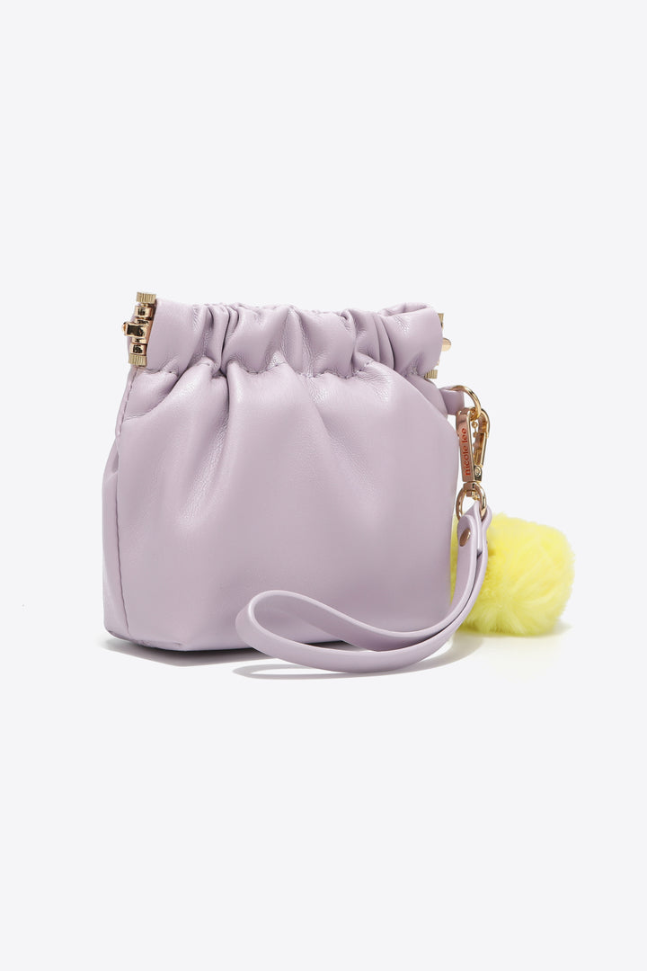 Nicole Lee USA Faux Leather Pouch - Cheeky Chic Boutique