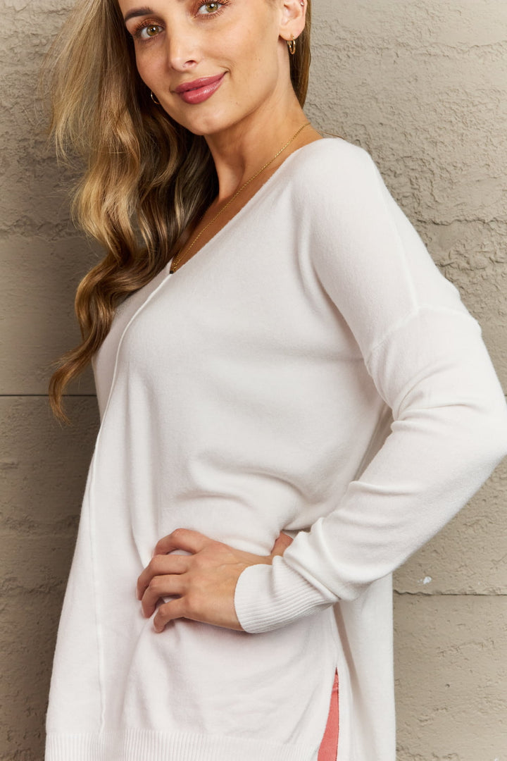 Sweater Weather Tunic Sweater - Cheeky Chic Boutique
