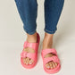 Coral Cove Buckle Sandals - Cheeky Chic Boutique