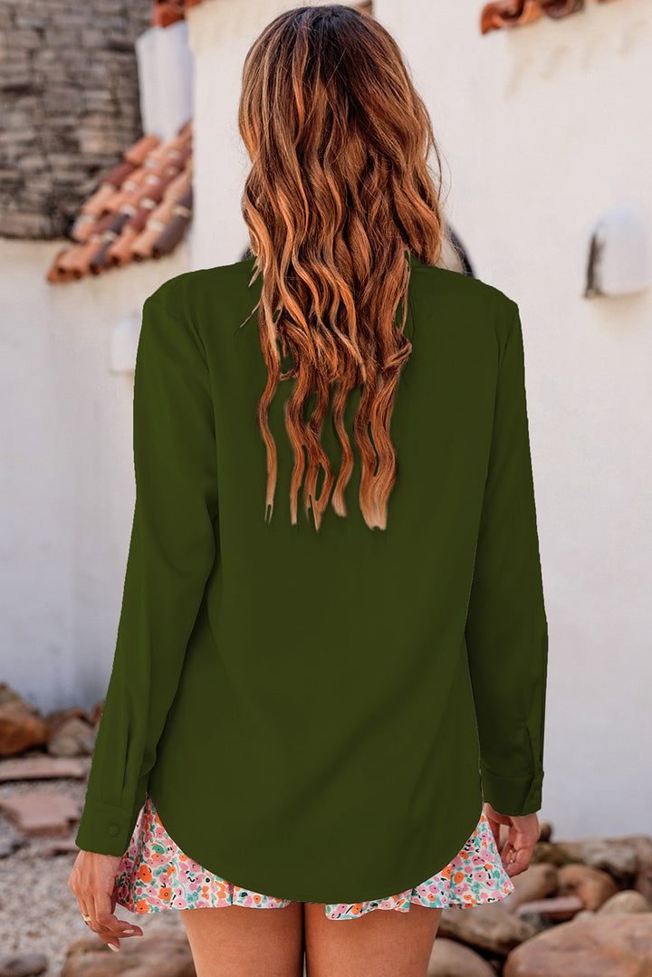 Polished Look Blouse - Cheeky Chic Boutique