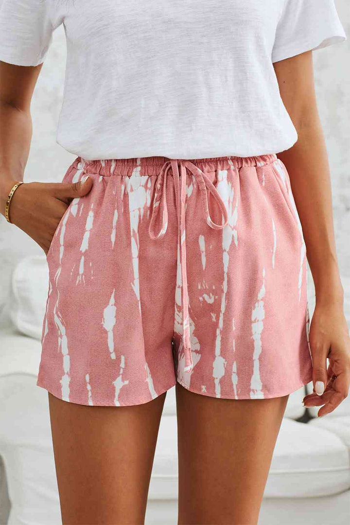 Candy Painted Tie Dye Shorts - Cheeky Chic Boutique