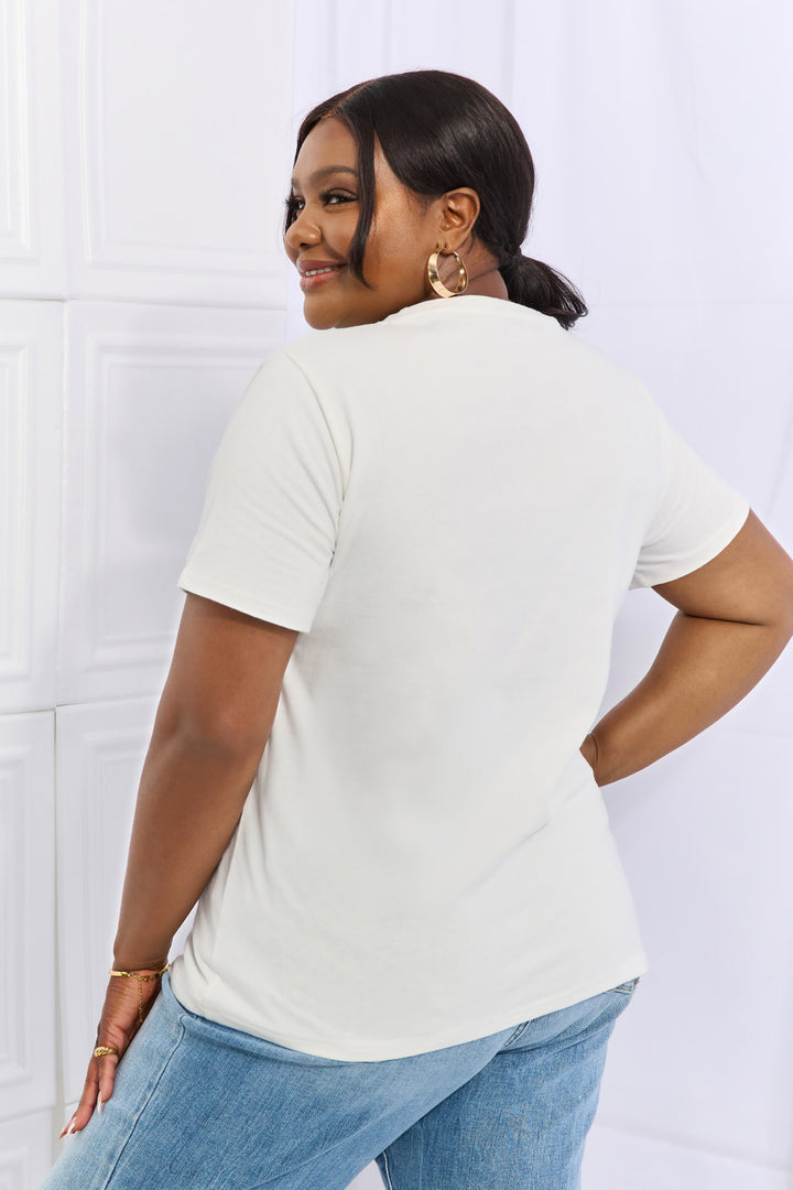 Simply Love Full Size MAMA Graphic Cotton Tee - Cheeky Chic Boutique