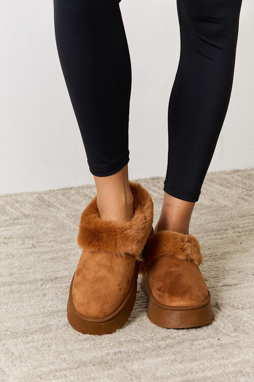 Our Little Secret Camel Slippers - Cheeky Chic Boutique