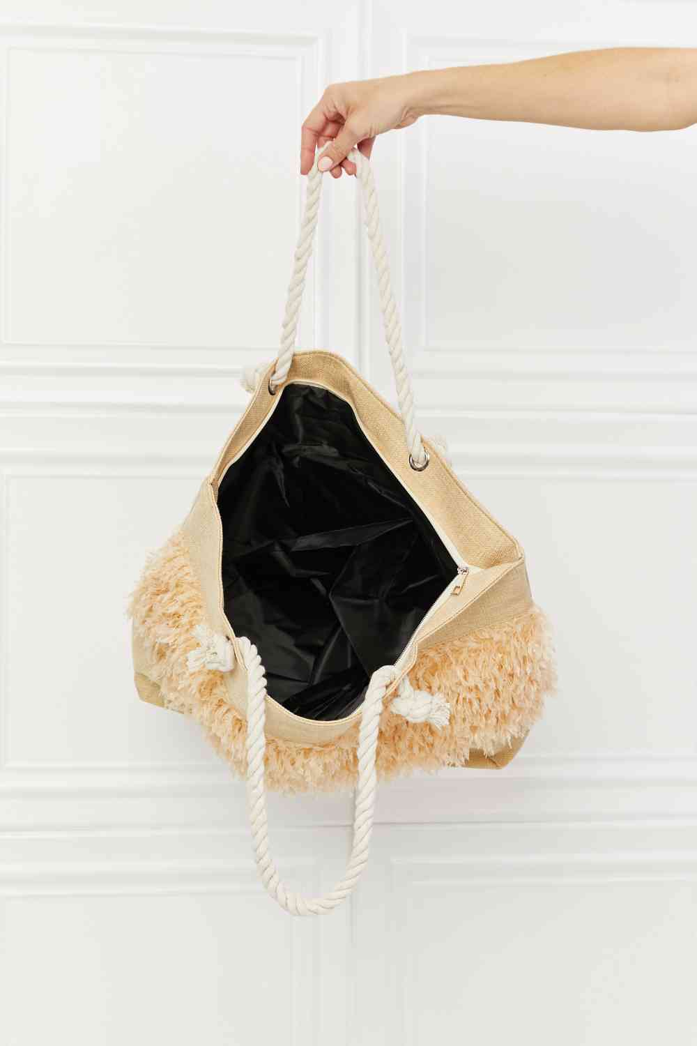 Justin Taylor Road Trip Fur Tote Bag - Cheeky Chic Boutique