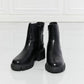 MMShoes What It Takes Lug Sole Chelsea Boots in Black - Cheeky Chic Boutique