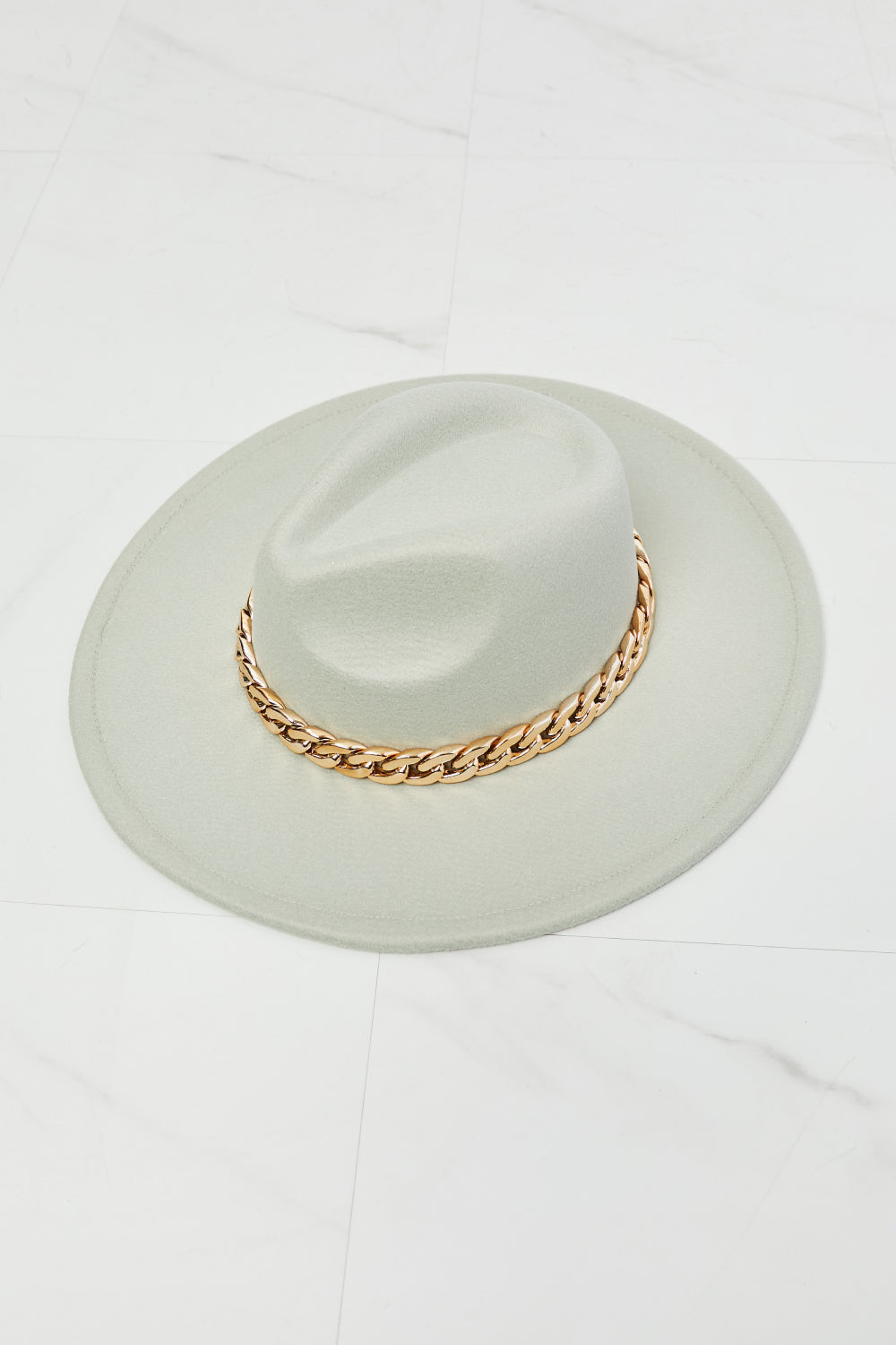 Fame Keep Your Promise Fedora Hat in Mint - Cheeky Chic Boutique