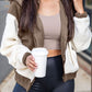 Coffee Run Fuzzy Jacket - Cheeky Chic Boutique