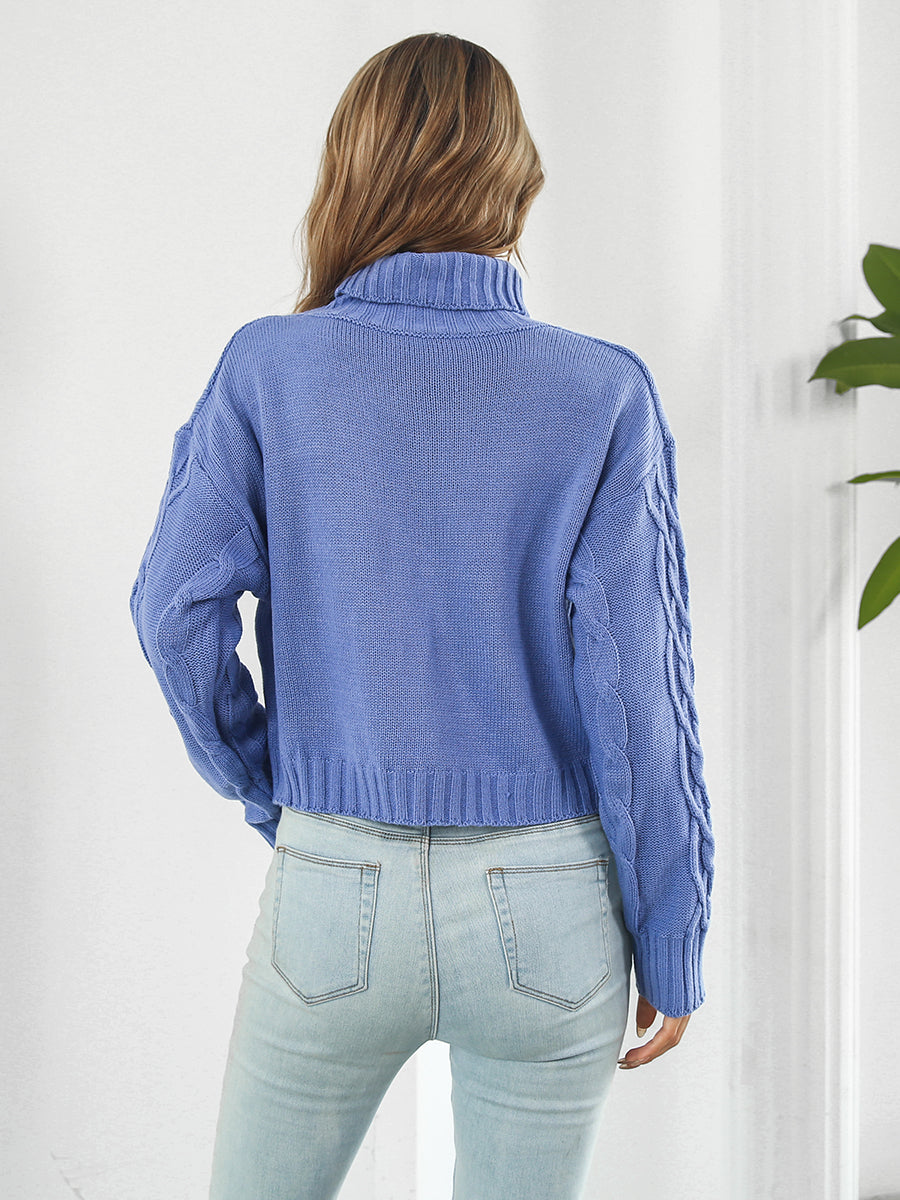 Dear Darling Turtleneck Sweater - Cheeky Chic Boutique