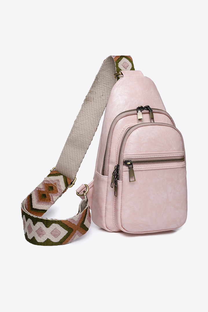 It's Your Time PU Leather Sling Bag - Cheeky Chic Boutique