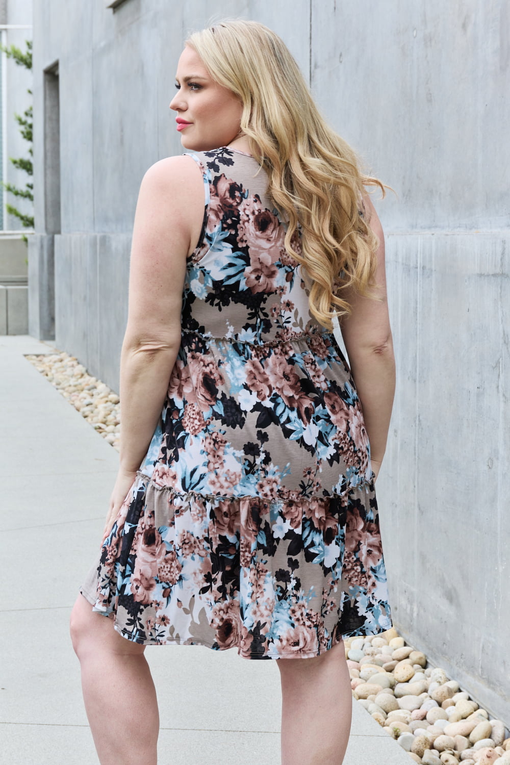 Fell In Love Floral Dress - Cheeky Chic Boutique