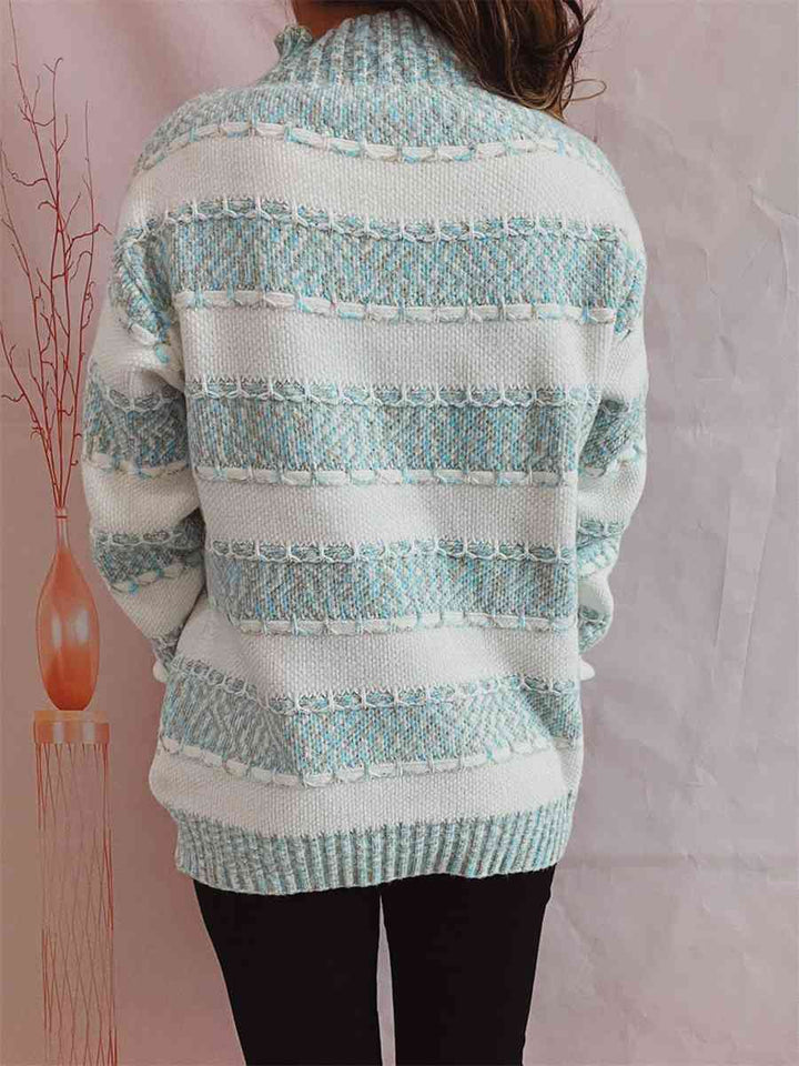 Color Story Striped Sweater - Cheeky Chic Boutique