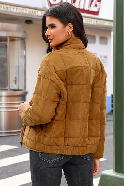 Back to December Puffer Jacket - Cheeky Chic Boutique