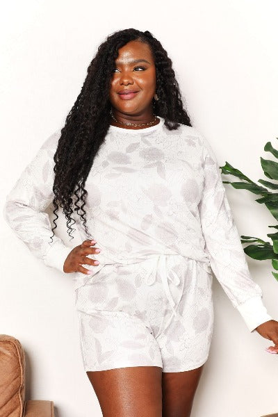 Love Story Floral Loungewear Set - Cheeky Chic Boutique