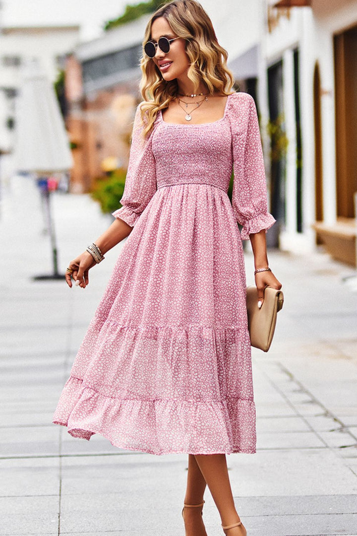 Wishful Thinking Leopard Midi Dress - Cheeky Chic Boutique